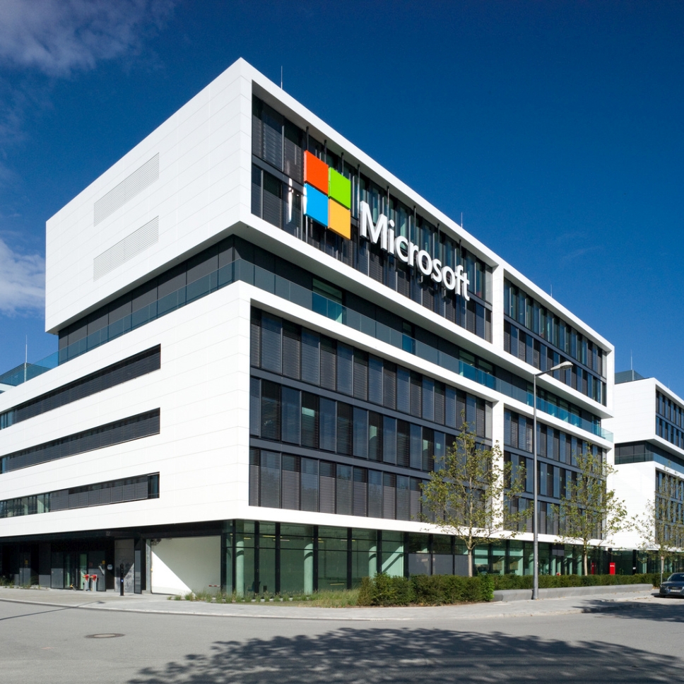 Microsoft headquarters in Munich-Schwabing