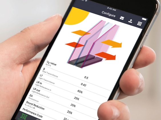 Pilkington Spectrum mobile app