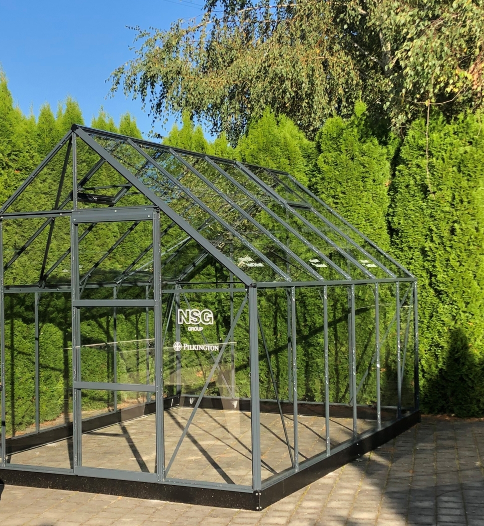 Greenhouse in Warsaw zoo